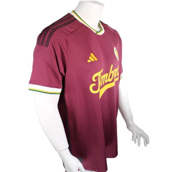 ADIDAS Portland Timbers Men's XL Crimson Archive Team Jersey 2024 MSRP $150 - Picture 2 of 13